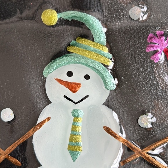 Handmade Sullivans 17x13” Christmas holiday platter - Picture 5 of 7